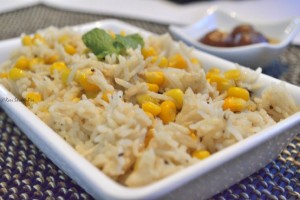 sweet-corn-pulao- helps sleep