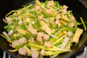 bamboo shoot stir fried