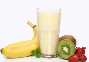 banana-milkshake -items of vegetarian diet